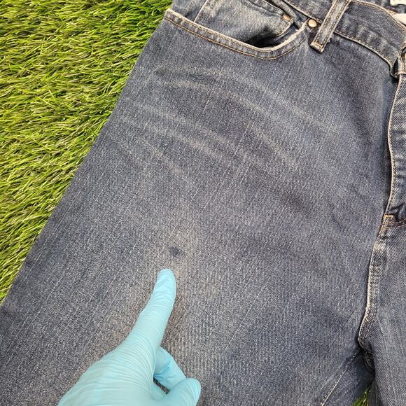 Y2K Tommy Hilfiger Boyfriend Jeans Womens 14 Long High Waisted Denim - Picture 5 of 11